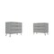 Manhattan Comfort Rockefeller Dresser in Off White, PK2 2-103GMC8 - alternate 1